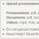 How to download presentations from the Internet